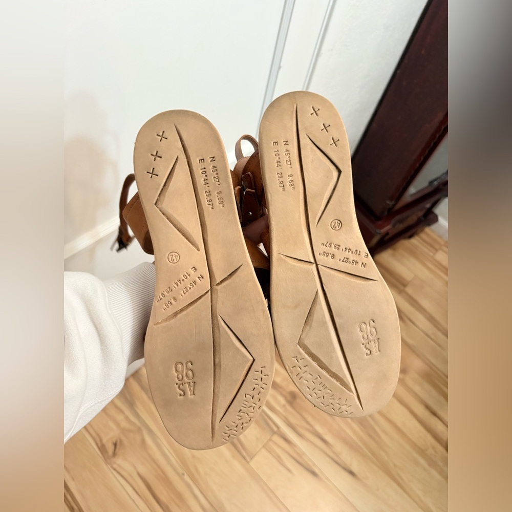 NWT A.S.98 Stiles Ankle Strap Sandals - Picture 5 of 6